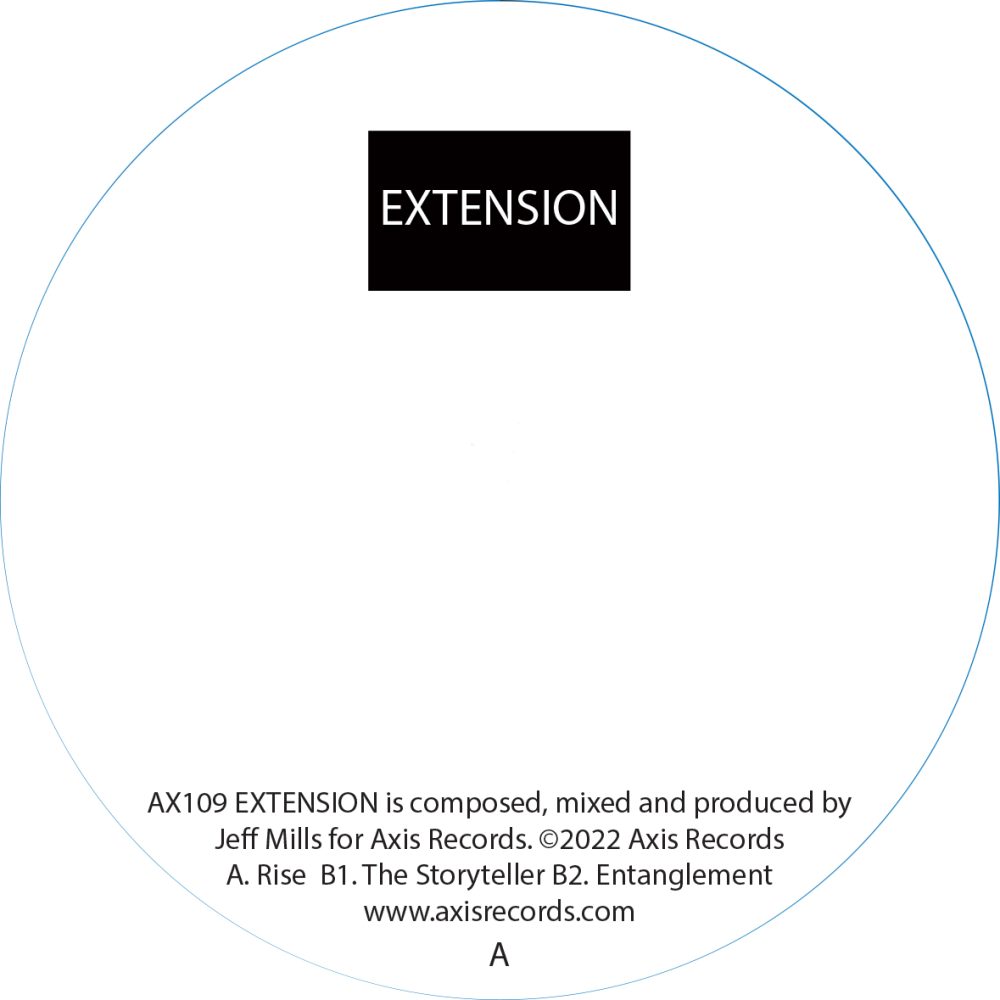 Jeff Mills – Extension EP Cover